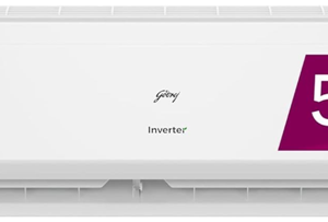 Godrej 2 Ton 3 Star, 5 Years Comprehensive Warranty, AI Powered, 5-In-1 Convertible Cooling, Self Clean Inverter Split AC (Copper, 2025 Model, Heavy Duty Cooling At 52 °C, SIC 24ITC3 WZR/WZS, White)