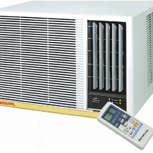 O’General AXGB18BBAA 1.5 Ton 3 Star Window AC | Fixed Speed | Rotary Compressor | Blue Fin Condenser | R32 Refrigerant | Catechin Filter