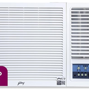 Godrej 1.5 Ton 3 Star, Turbo Mode, Pure Air Filter, Anti-Freeze Thermostat Smart Diagnosis, Window AC (Copper, AC 1.5T WFC 18UTC3-WWB Window, White)